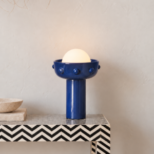 Spaceship Blue Lamp