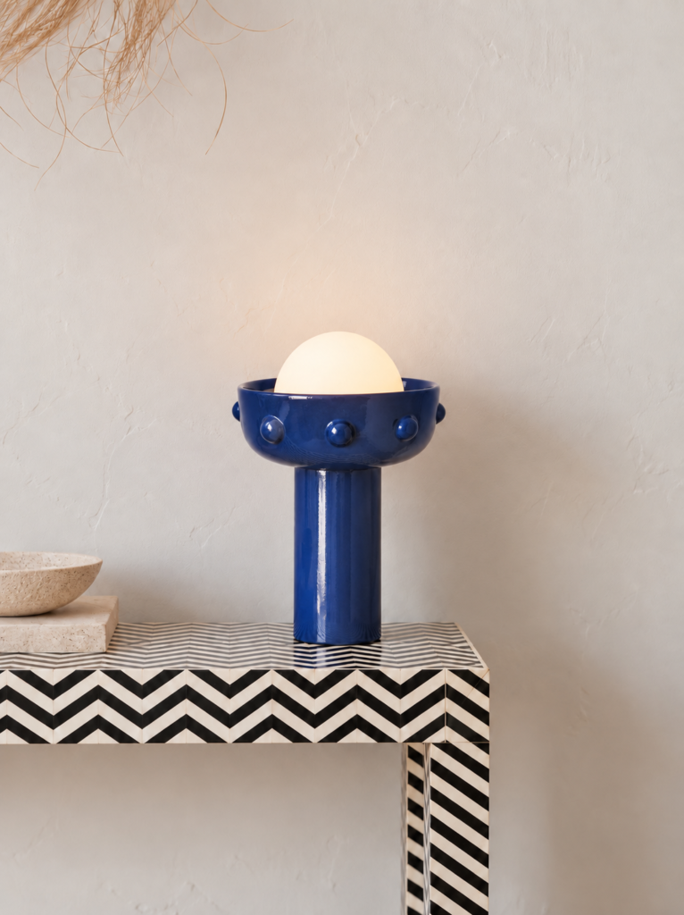 Spaceship Blue Lamp